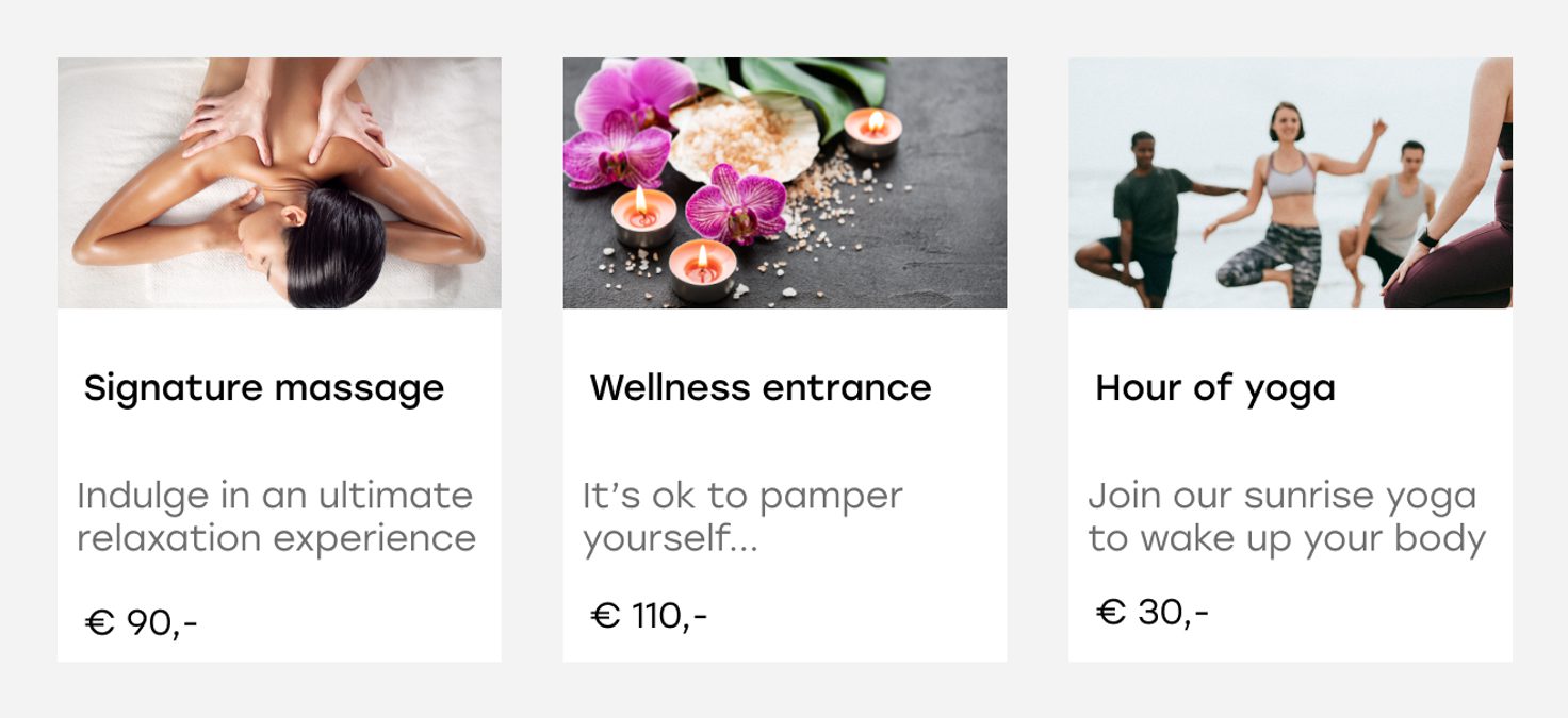 Guest experience wellness