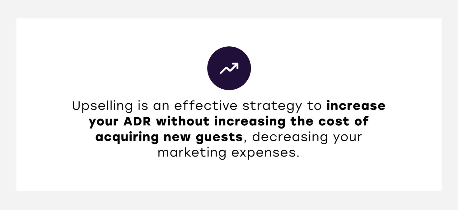 Hotel pricing strategies upselling