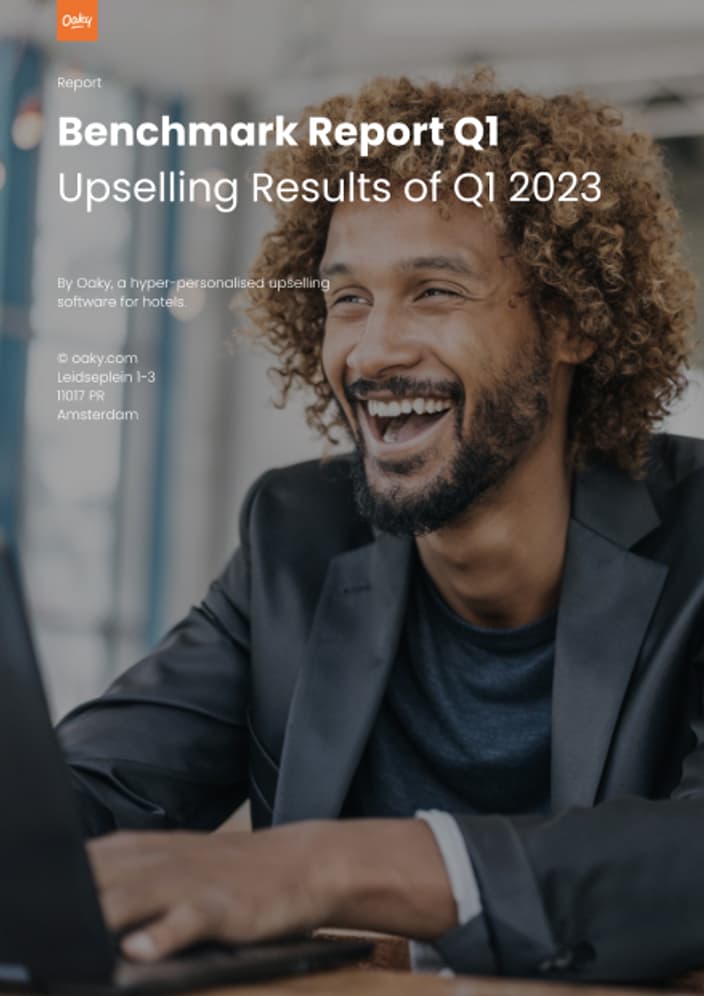 Preview Hotel Upsell Benchmark Report Q1 2023 Oaky