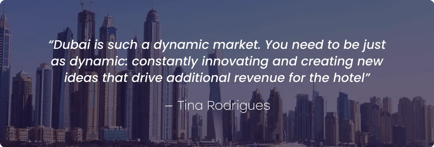 Dubai is a competitive market for hotels