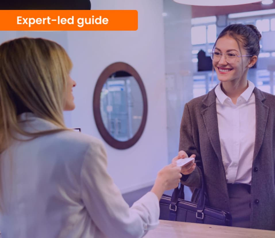 Upselling at the front desk