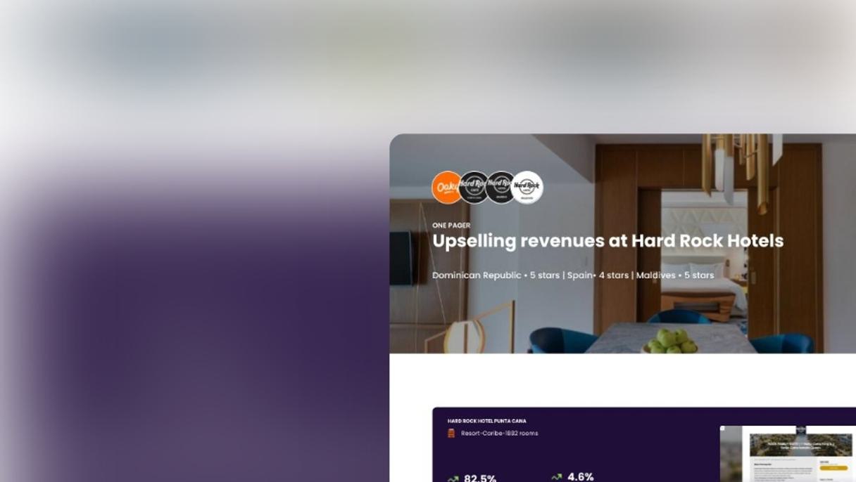 Upselling revenues at Hard Rock International Thumbnail