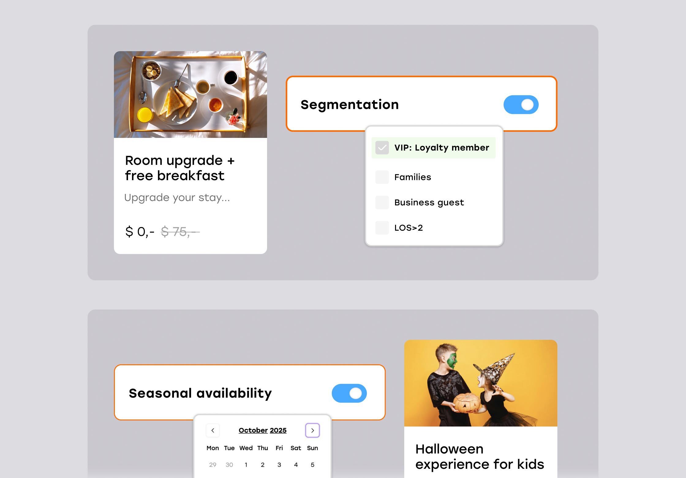 Personlized offers home page